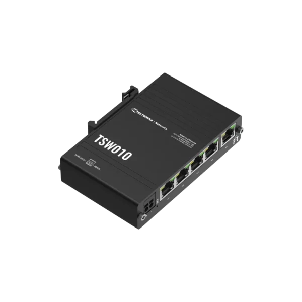 Teltonika TSW010 Din Rail Ethernet Switch